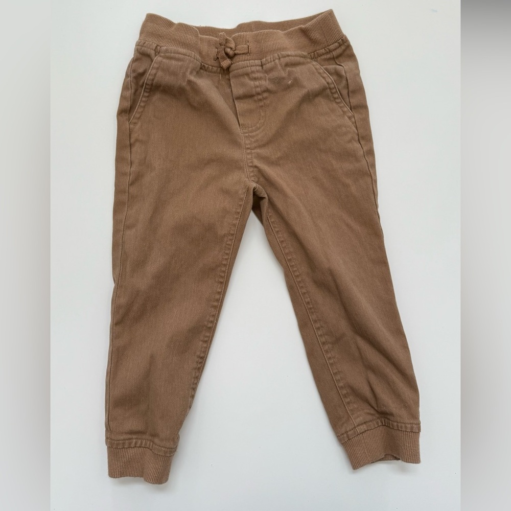Janie and Jack khaki Joggers- 2t